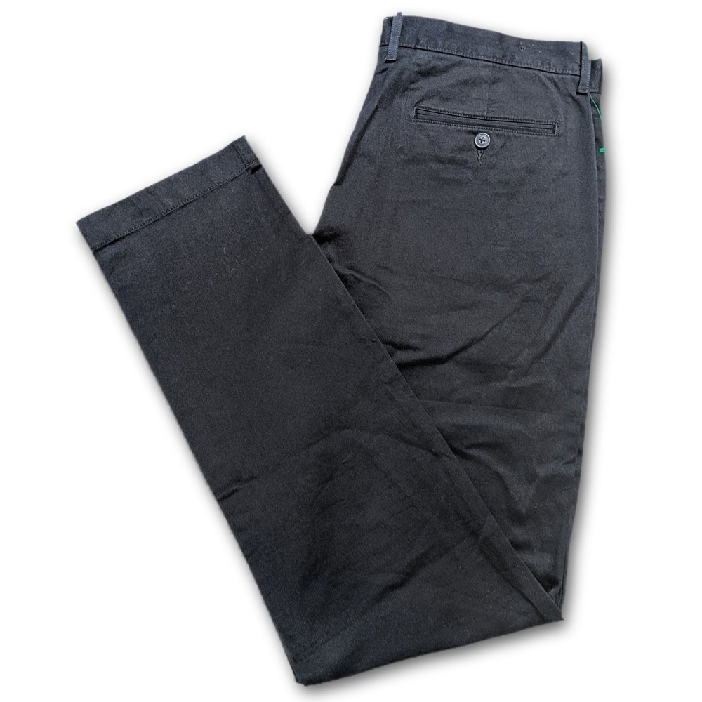 J. Crew Mens 33x34 Pants 770 Straight Navy Blue Stretch Chino J.Crew Fit